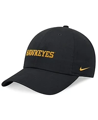 Nike Men's Black Iowa Hawkeyes 2024 On-Field Club Adjustable Hat