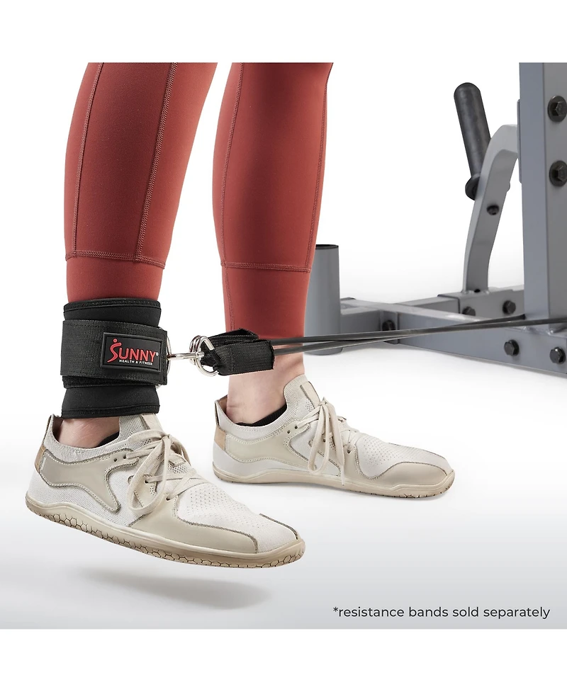 Sunny Health & Fitness Resistance Tube Set, 10-50LBs