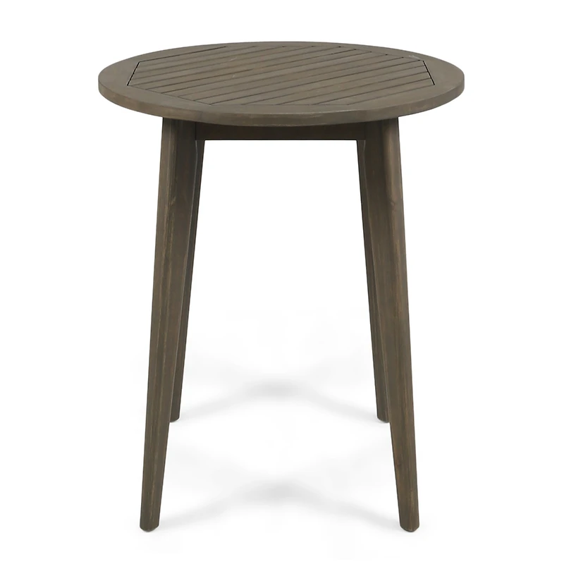Streamdale Furniture Acacia Wood Bistro Table: Modern Outdoor Dining For Two