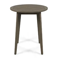 Streamdale Furniture Acacia Wood Bistro Table: Modern Outdoor Dining For Two