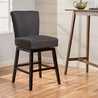 Streamdale Furniture Modern Swivel Counter Stool For Comfort And Style
