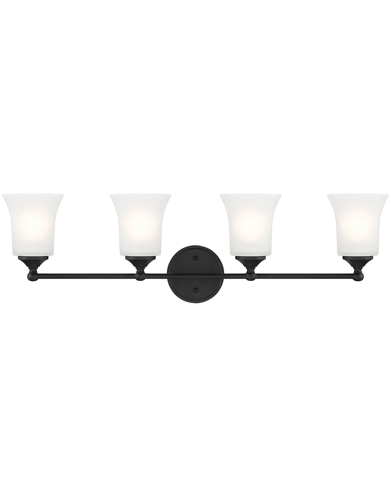 Designers Fountain Bronson 31.75" Metal 4 Light Vanity