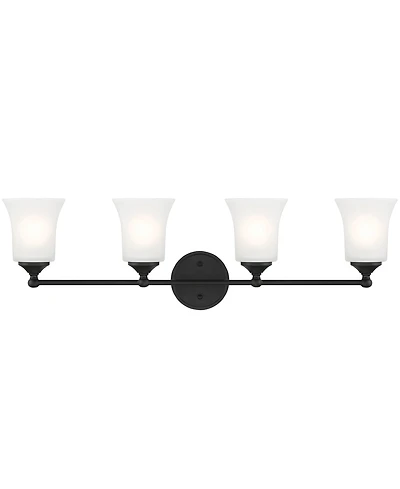 Designers Fountain Bronson 31.75" Metal 4 Light Vanity