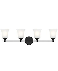 Designers Fountain Bronson 31.75" Metal 4 Light Vanity