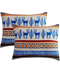 Closeout! Stratford Park Noelle Sherpa 3-Pc. Comforter Set, King
