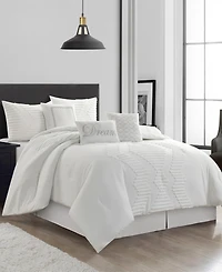 Stratford Park Galatea Tufted Embroidery 7-Pc. Comforter Set, Queen