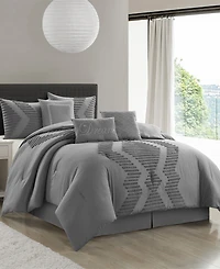 Stratford Park Galatea Tufted Embroidery 7-Pc. Comforter Set