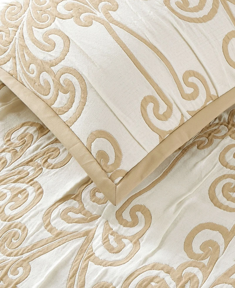 Stratford Park Dilona Scroll 9-Pc. Comforter Set, California King