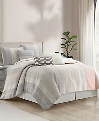 Stratford Park Cosette Stripe 7-Pc. Comforter Set
