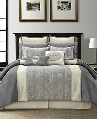 Stratford Park Arabesque 12-Pc. Comforter Set, California King