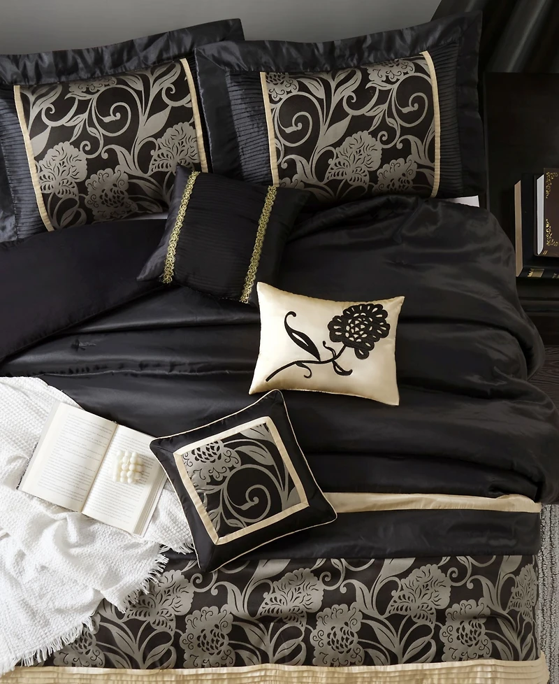 Stratford Park Mollybee Floral 9-Pc. Comforter Set, California King