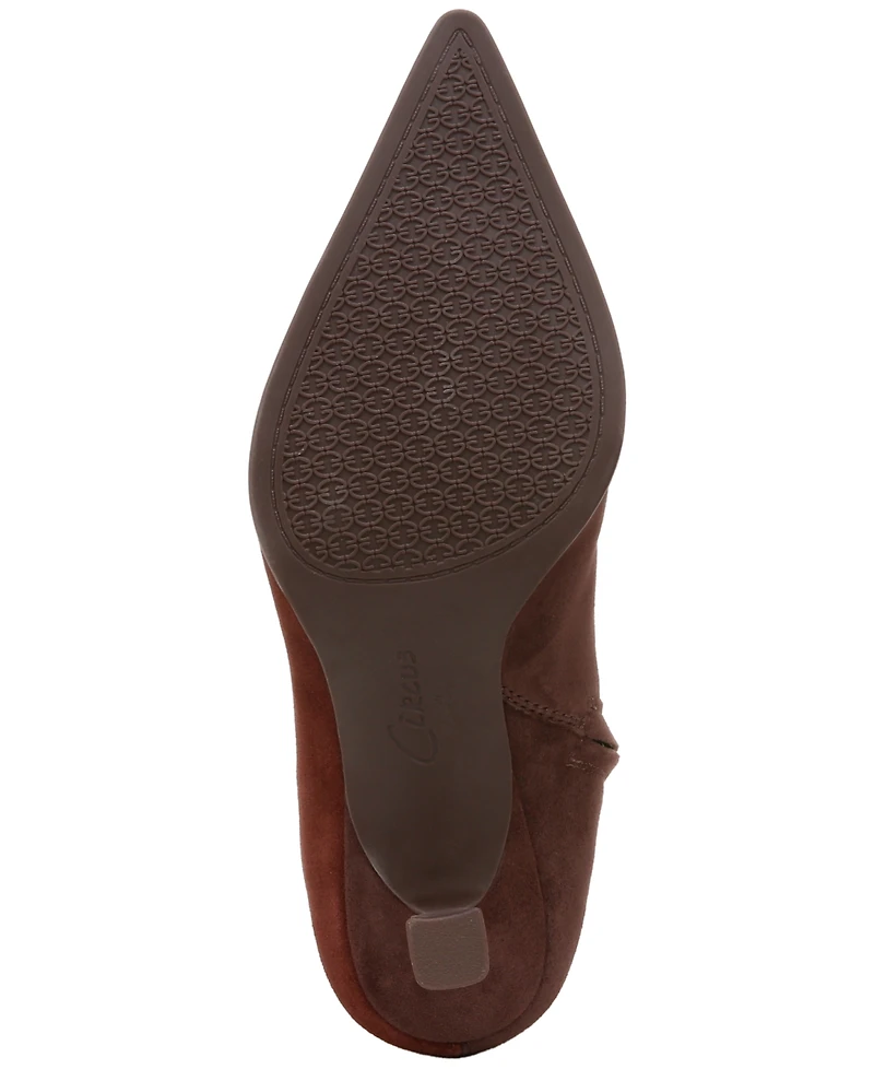 Circus Ny by Sam Edelman Women's Yuki Kitten-Heel Pointed-Toe Booties