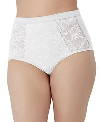 Bali Women's Breathe Lace High-Rise Brief Underwear Dfclbf