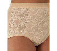 Bali Women's Breathe Lace High-Rise Brief Underwear Dfclbf