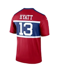 Nike Men's Jalin Hyatt Century Red New York Giants Alternate Legend Player Jersey