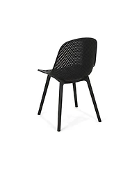 Streamdale Modern Outdoor Dining Chair With Weather-Resistant Design