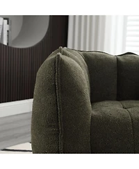 Simplie Fun Cozy Bean Bag Chair with Foam Filling for Comfort and Relaxation