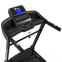 Streamdale 3.5HP Foldable Treadmill with Bluetooth, Shock Absorption, and App