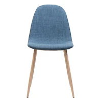 Streamdale Muted Blue Fabric Dining Chairs (Set Of 2)