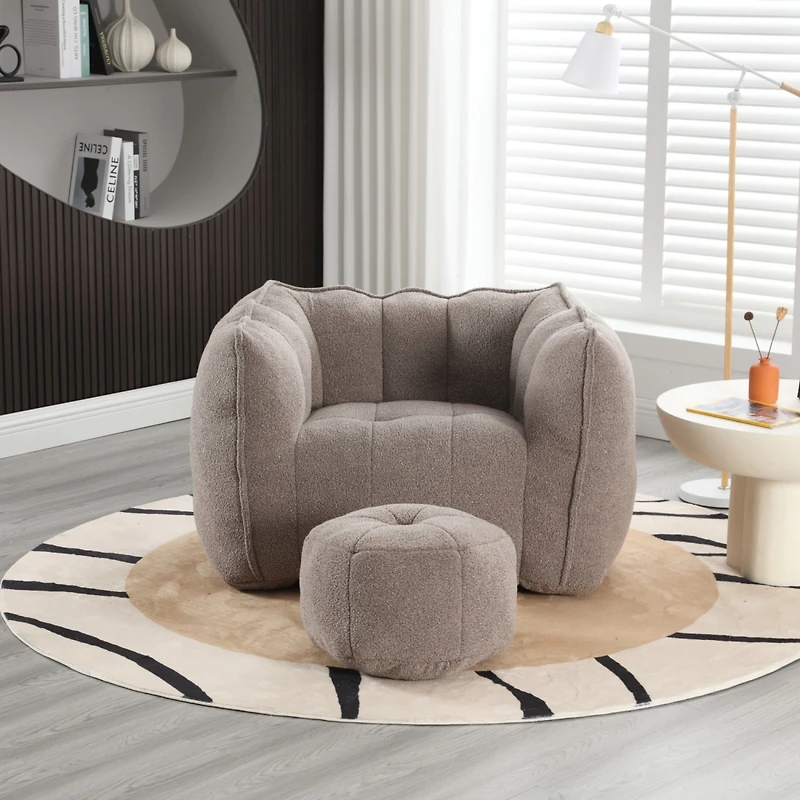 Cozy Bean Bag Chair with Foam for Comfort and Relaxation