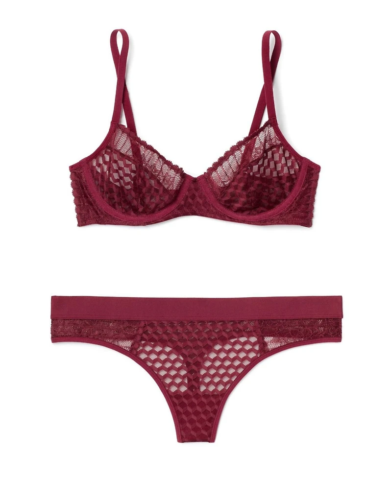 Adore Me Women's Naia Adaline Unlined Balconette Bra