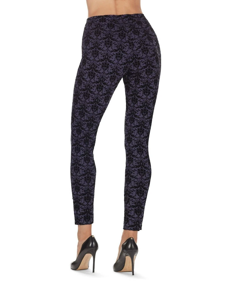MeMoi Women's Sahi Floral Damask Leggings