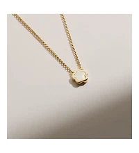 Ana Luisa Mother of Pearl Inlay Flower Pendant - Saya