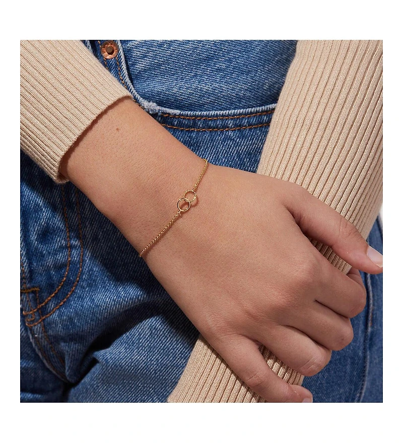 Ana Luisa Interlocking Circles Bracelet - Jill