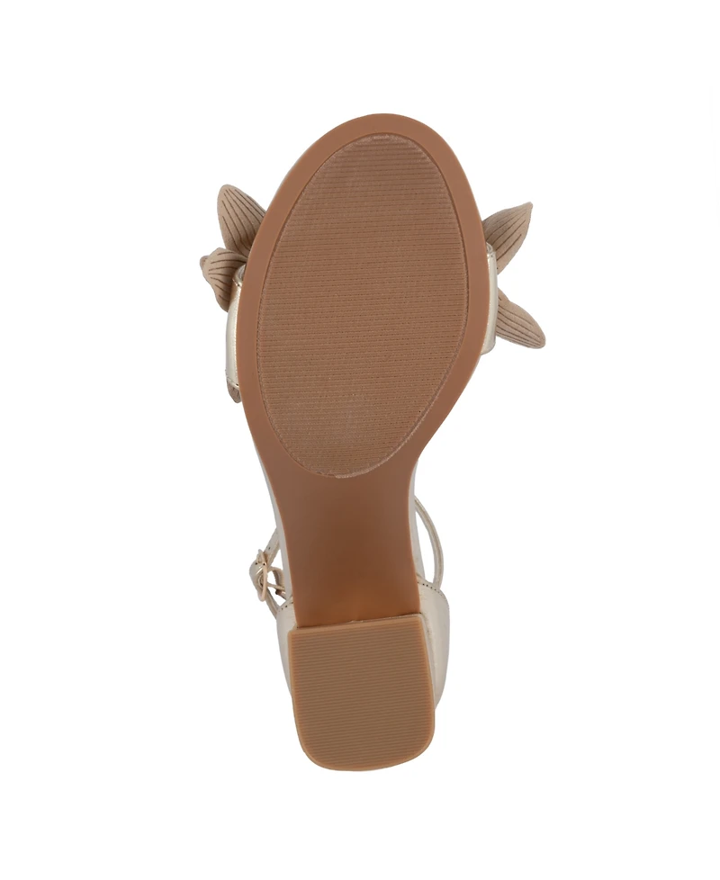 Sugar Women's Norinne Flower Dress Sandals