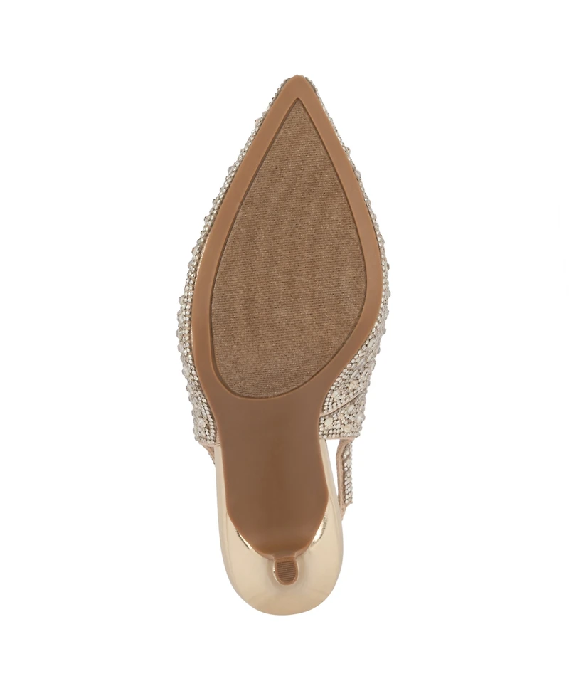 Sugar Women's Jaybird Embellished Slingback Pumps