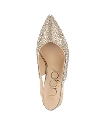 Sugar Women's Jaybird Embellished Slingback Pumps