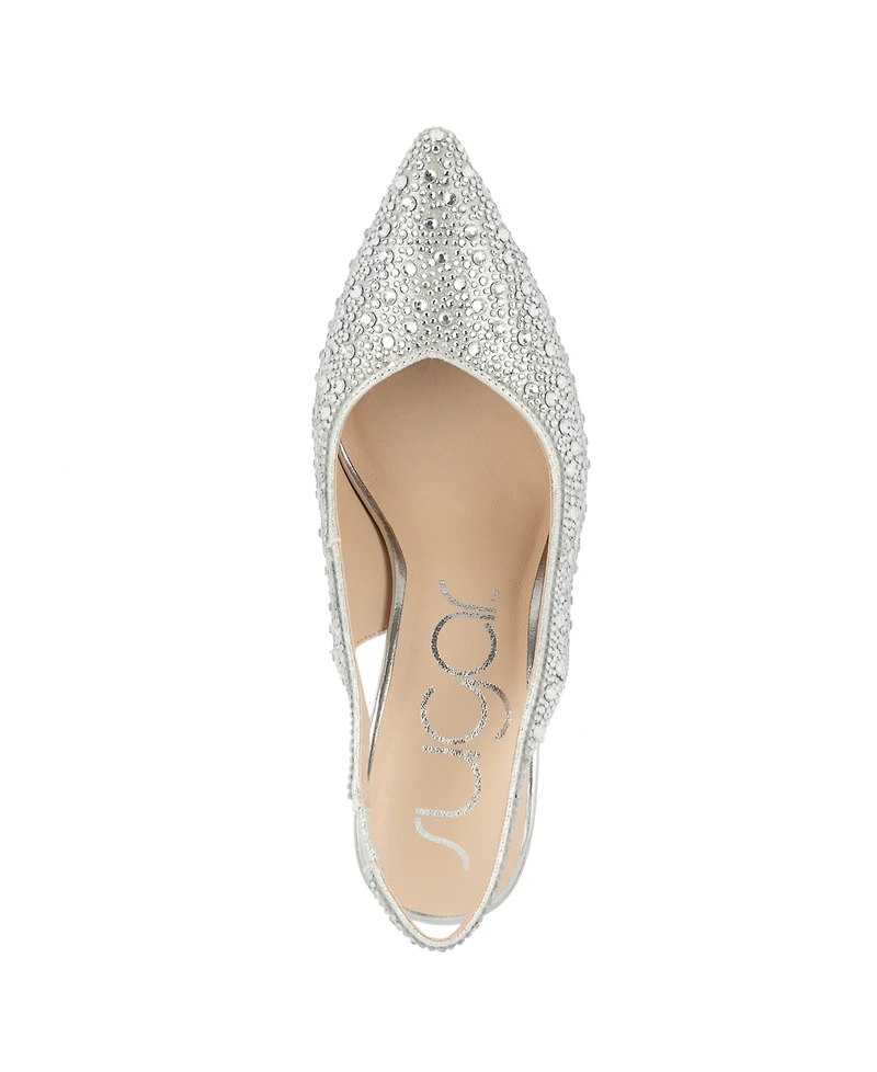 Sugar Women's Jaybird Embellished Slingback Pumps