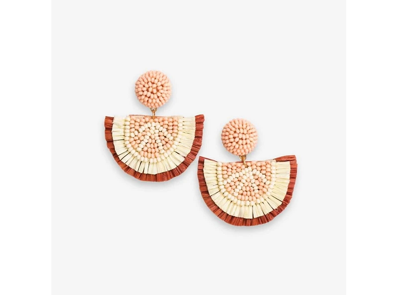 Josephine Fruit Raffia Drop Earrings