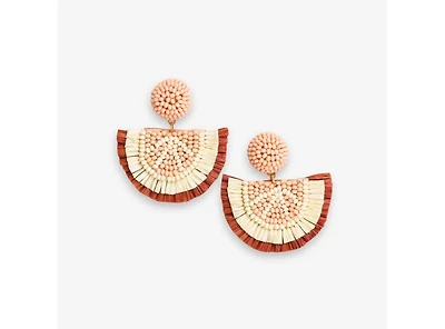 Josephine Fruit Raffia Drop Earrings