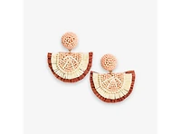 Josephine Fruit Raffia Drop Earrings