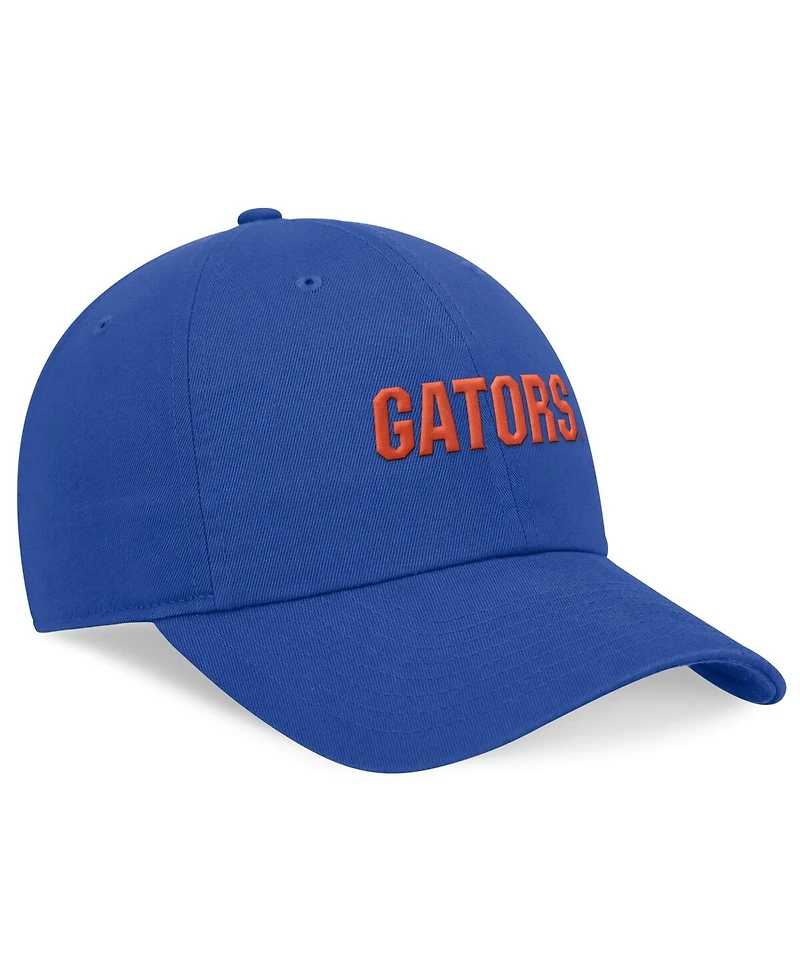Jordan Men's Navy Florida Gators 2024 On-Field Club Adjustable Hat