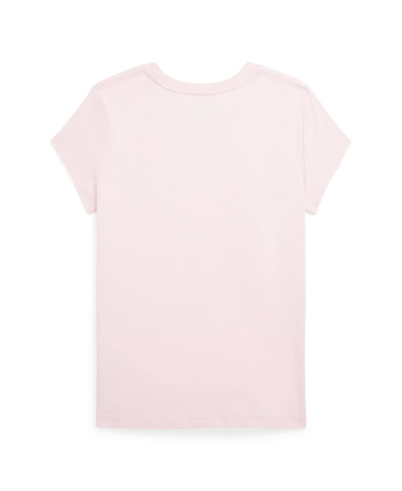 Polo Ralph Lauren Big Girls Bear Cotton Jersey Tee