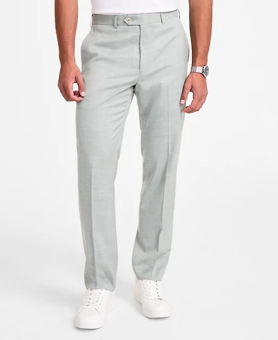 Michael Kors Men's Classic-Fit Sharkskin Dress Pants