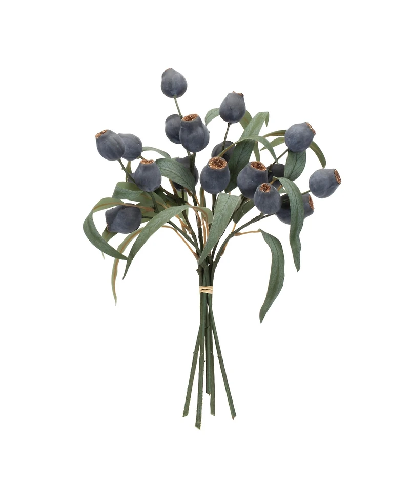 Slickblue Set of 2 Pod Bundles - 14” Styrofoam & Polyester Decorative Accents for Home