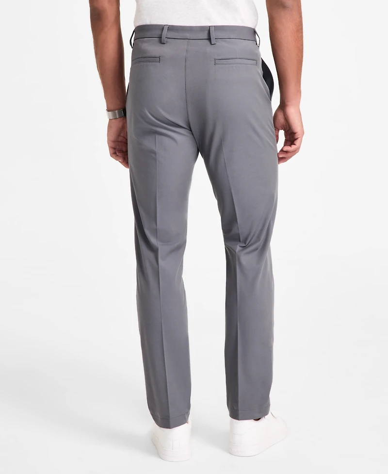Michael Kors Men's Classic-Fit Cotton-Blend Dress Pants