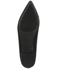 On 34th Women's Millee Embellished Bow Pointed-Toe Flats, Created for Macy's