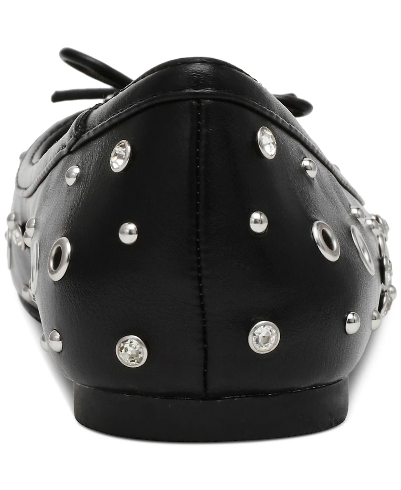 Wild Pair Essense Studded Bow Flats, Created for Macy's