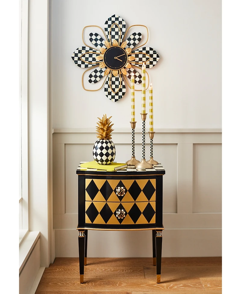 Mackenzie-Childs Medium Courtly Check Candlestick