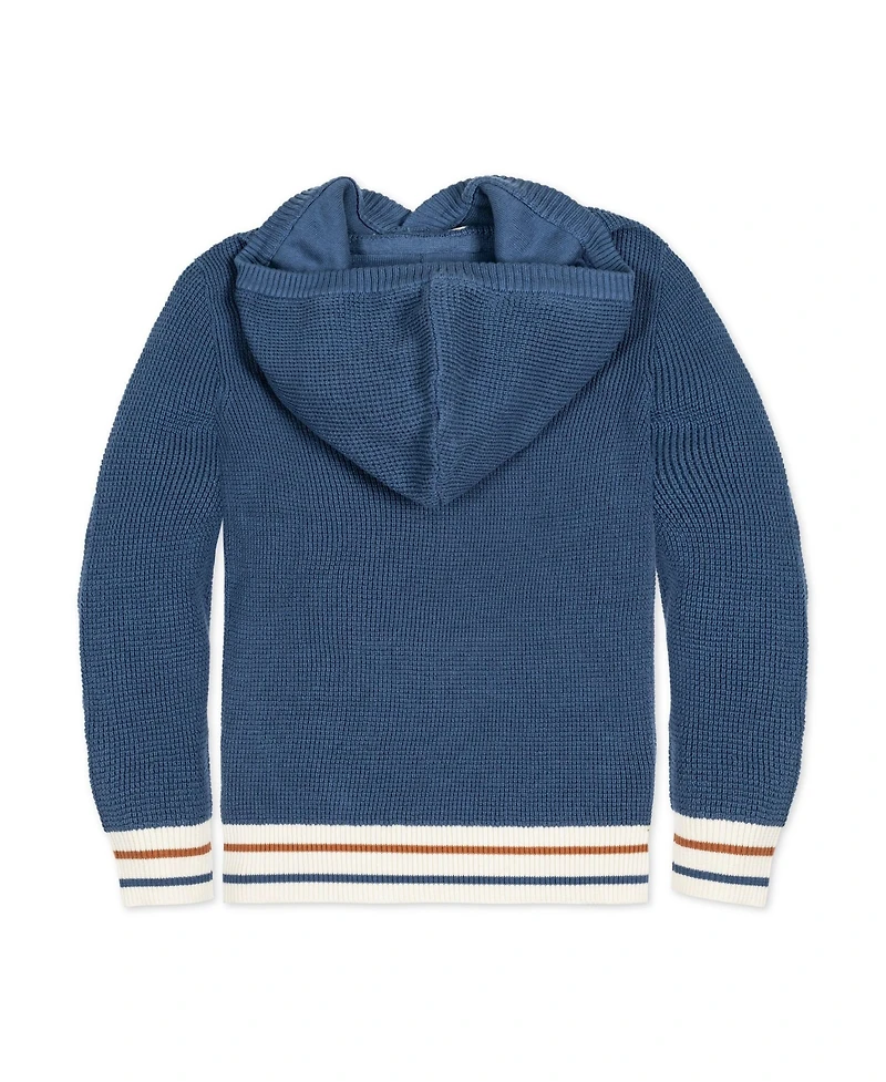Hope & Henry Baby Boys Organic Long Sleeve Kanga Sweater Hoodie