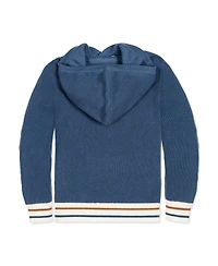 Hope & Henry Baby Boys Organic Long Sleeve Kanga Sweater Hoodie