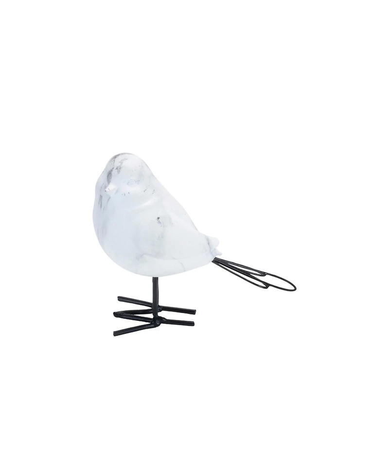 Slickblue Decorative Bird Figurine Stylish Home Accent (Set of 4)