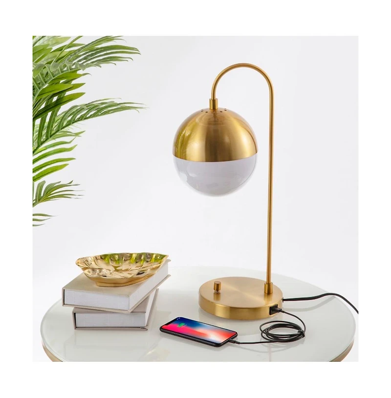 Safavieh Cappi Table Lamp W/ Usb Port