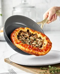 GreenPan GP5 Champagne Healthy Ceramic Nonstick Frypan, Set of 2