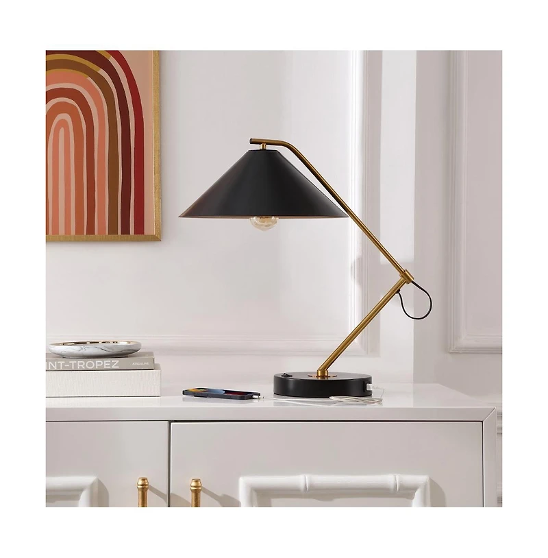 Safavieh Moseby Table Lamp W/ Usb Port