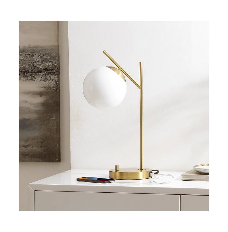 Safavieh Suna Table Lamp W/ Usb Port